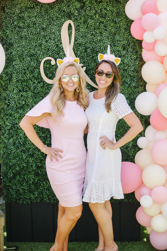 Unicorn themed first birthday party