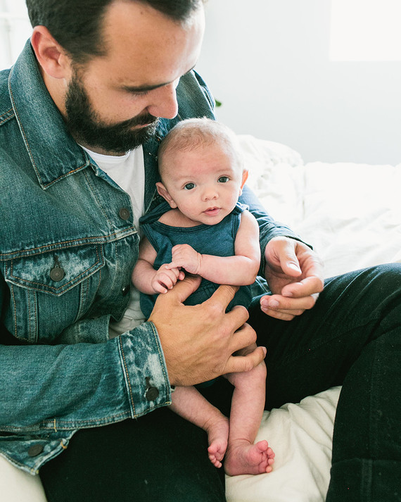 Modern DIY boy's nursery