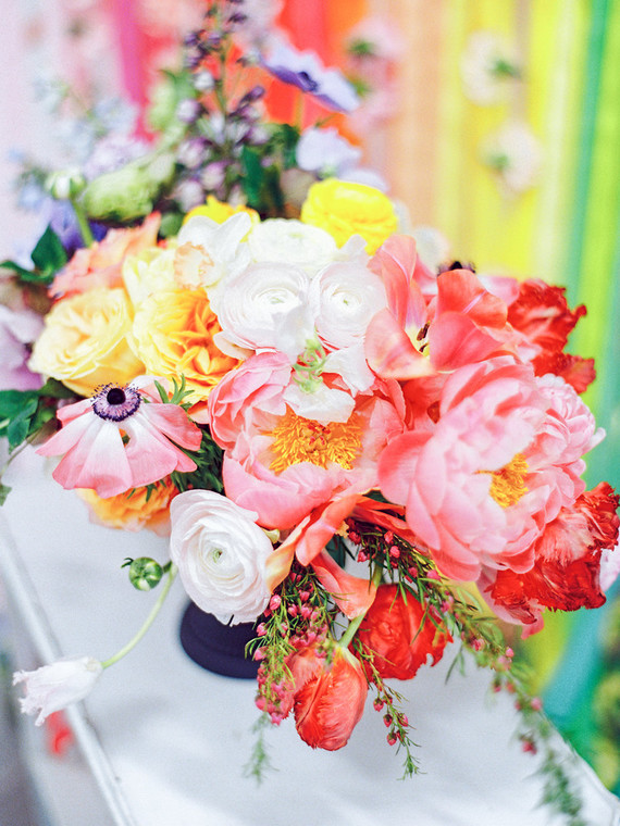 Rainbow care bear birthday party