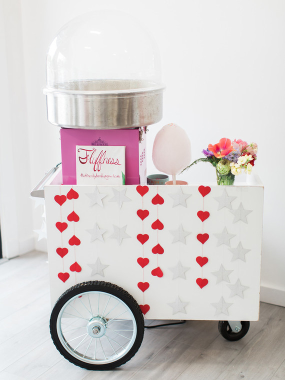 cotton candy cart