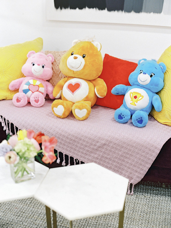 Rainbow care bear birthday party