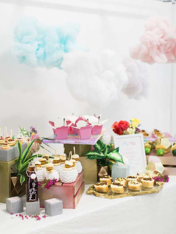 Rainbow care bear birthday party