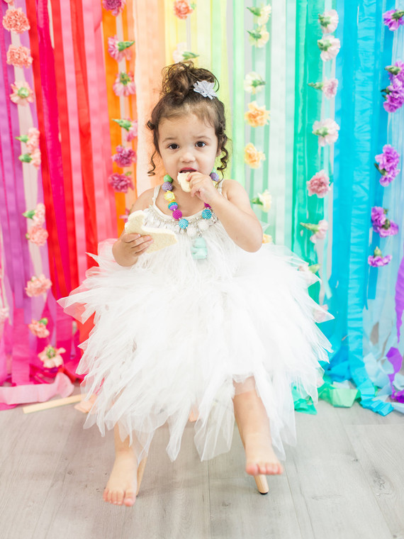 Rainbow care bear birthday party