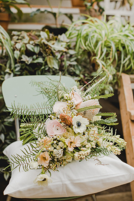 greenhouse inspired bouquet Inspiration