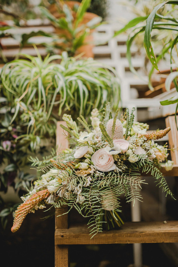 greenhouse inspired bouquet Inspiration