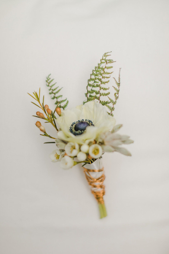 anemone boutonniÃ¨re Inspiration
