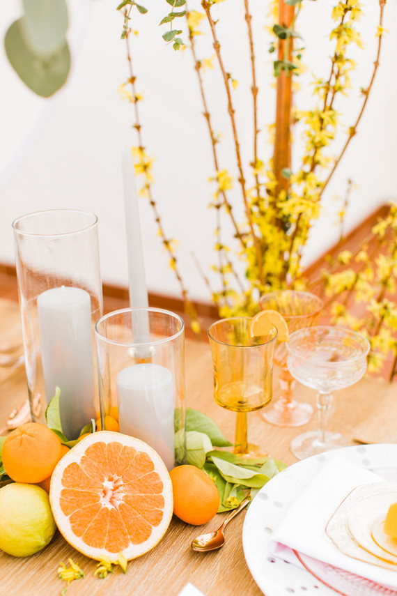 citrus wedding ideas