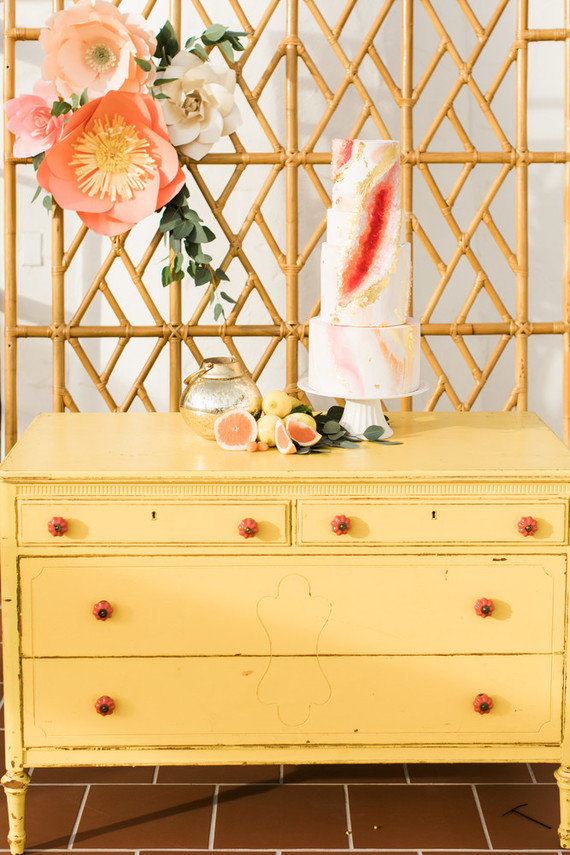 Geode wedding cake Inspiration