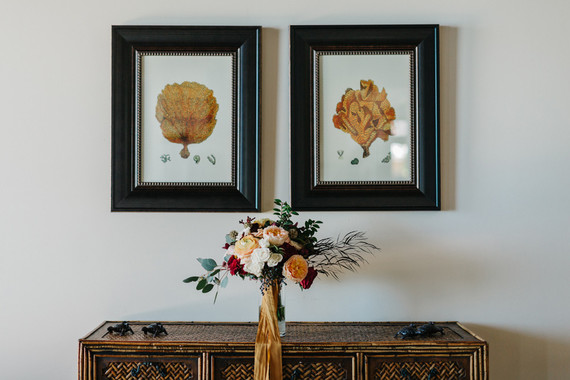 fall bridal bouquet