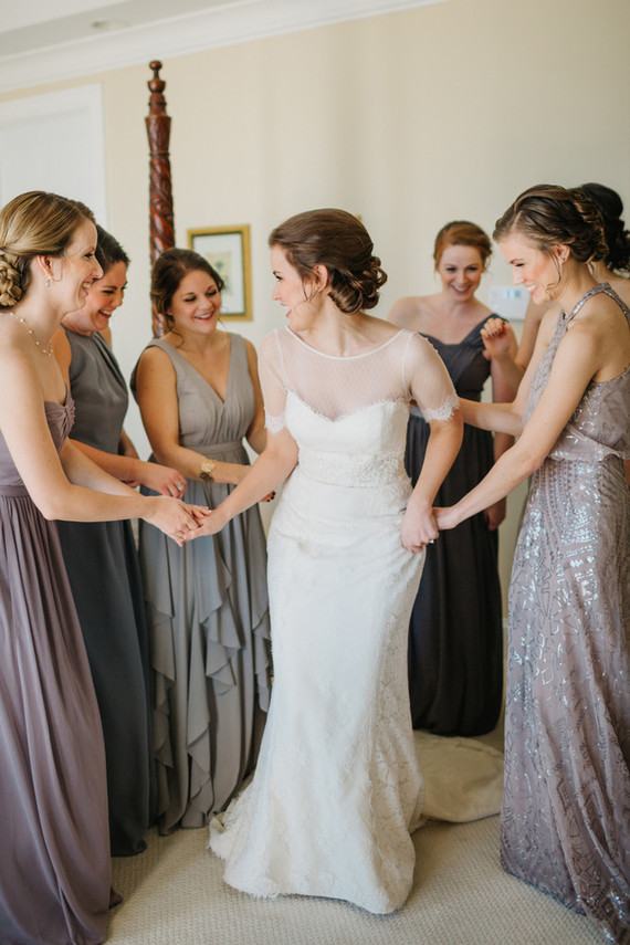 bridal getting ready