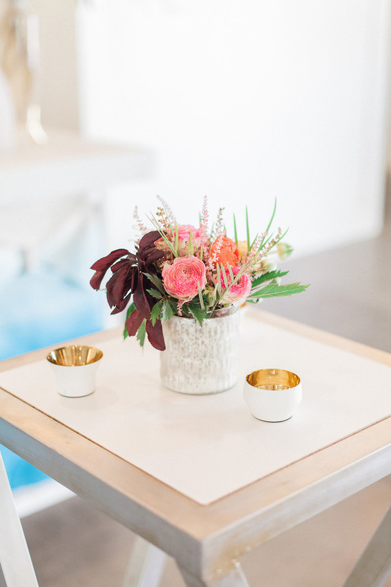 Pink and blue oceanic wedding ideas