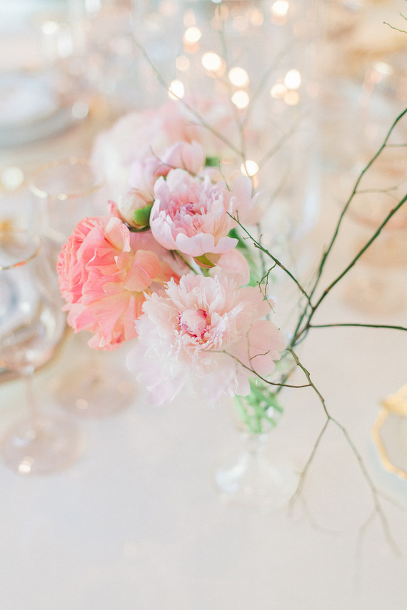 Pink and blue oceanic wedding ideas