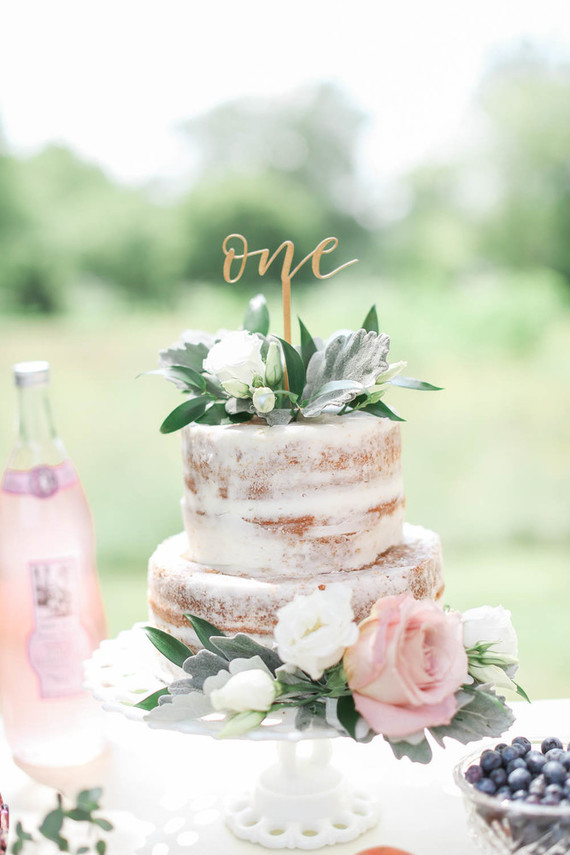 Feminine boho picnic 1st birthday