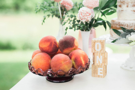 Feminine boho picnic 1st birthday