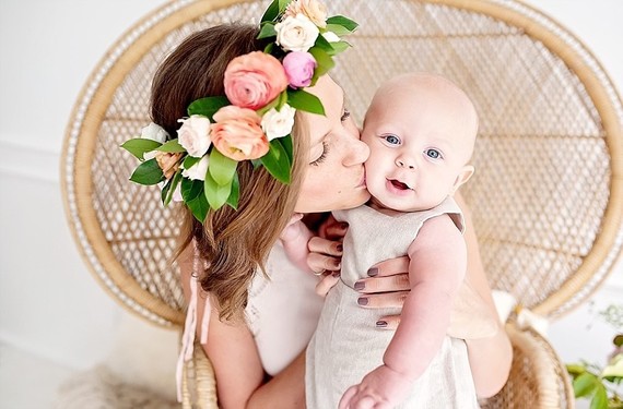 Styled Mommy & Me portraits Inspiration