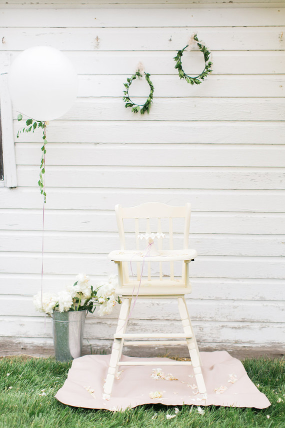 Magical garden first birthday