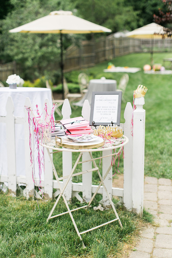 Magical garden first birthday