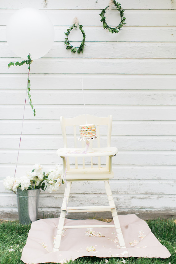 Magical garden first birthday