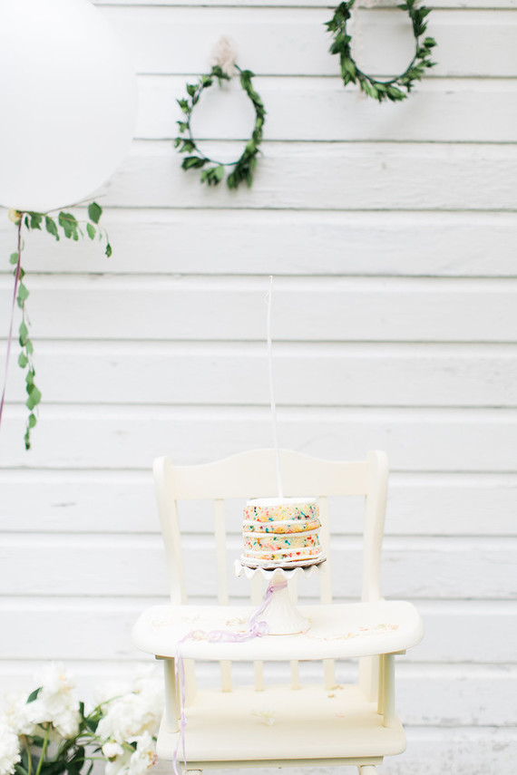 Magical garden first birthday