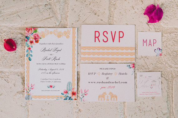 Fiesta chic wedding in Palos Verdes Inspiration