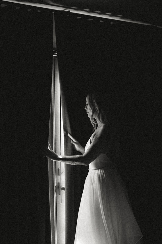 rock and roll backyard wedding