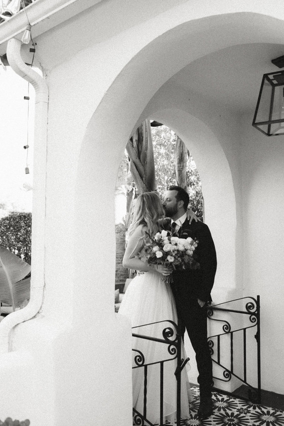 rock and roll backyard wedding