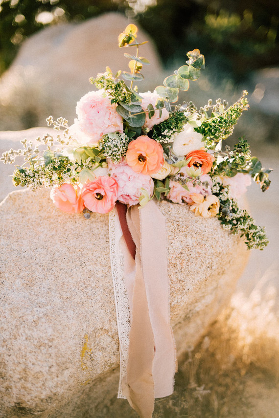 Boho engagement shoot in Joshua Tree