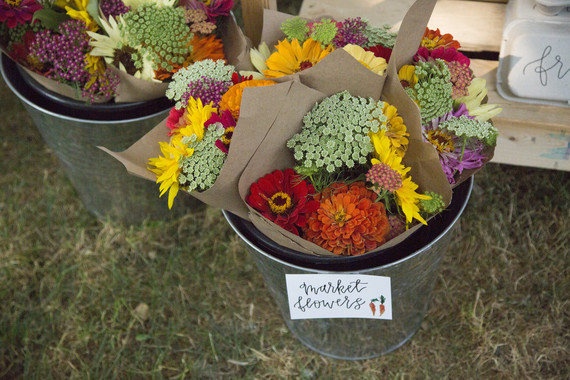 Farmer's market 1st birthday party