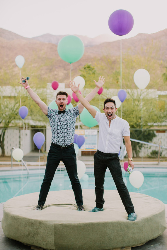 Ace Hotel Palm Springs same sex wedding Inspiration