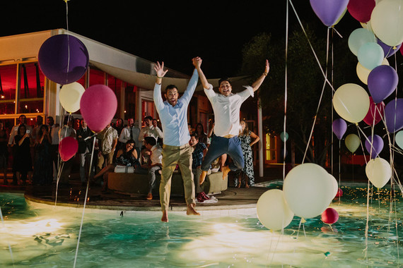 Ace Hotel Palm Springs same sex wedding Inspiration