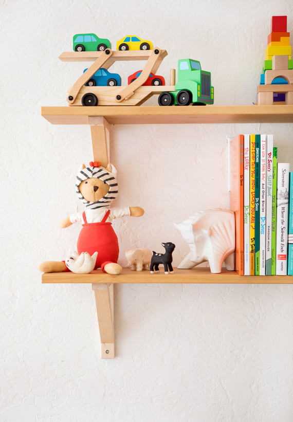 Modern eclectic boy's nursery