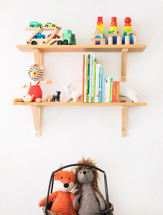 Modern eclectic boy's nursery