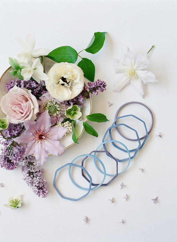 lilac garden-inspired bridal shower