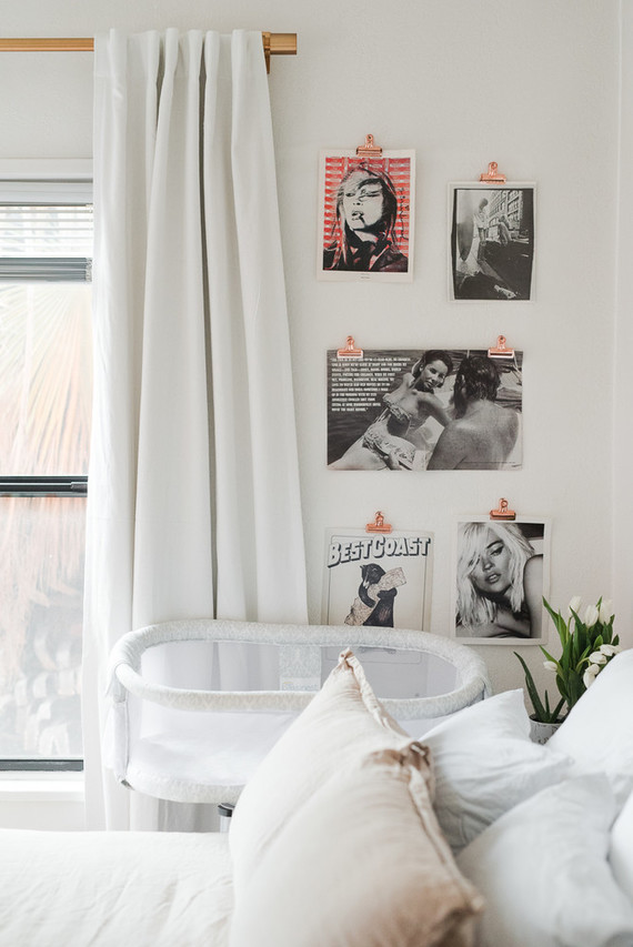 mod LA family photos and home tour