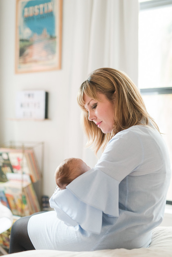 mod LA family photos and home tour