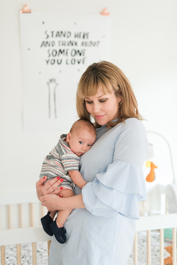 mod LA family photos and home tour