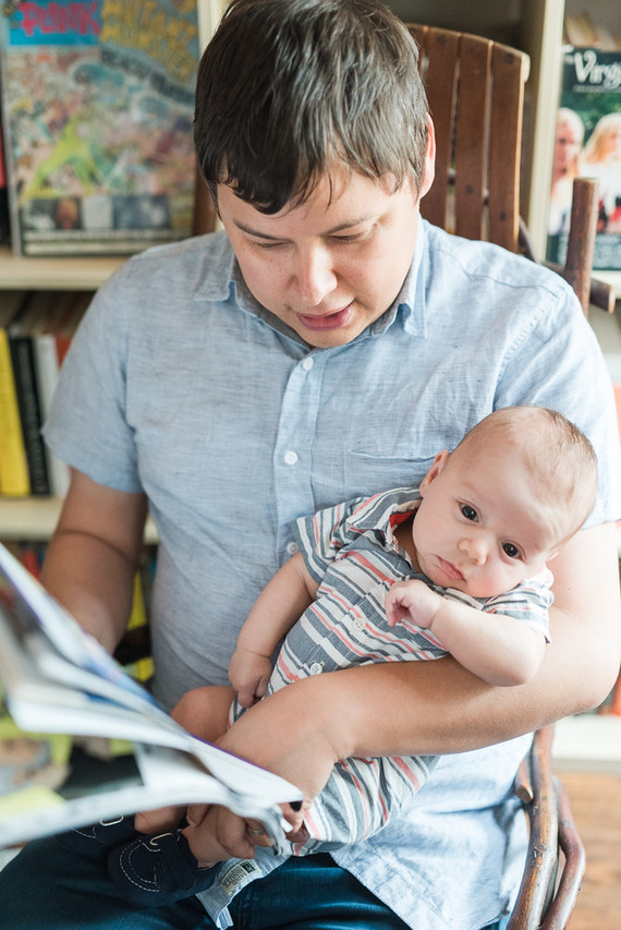 mod LA family photos and home tour