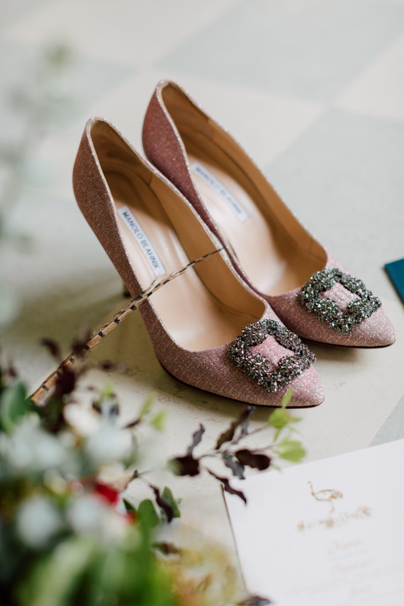 Manolo Blahnik wedding shoes