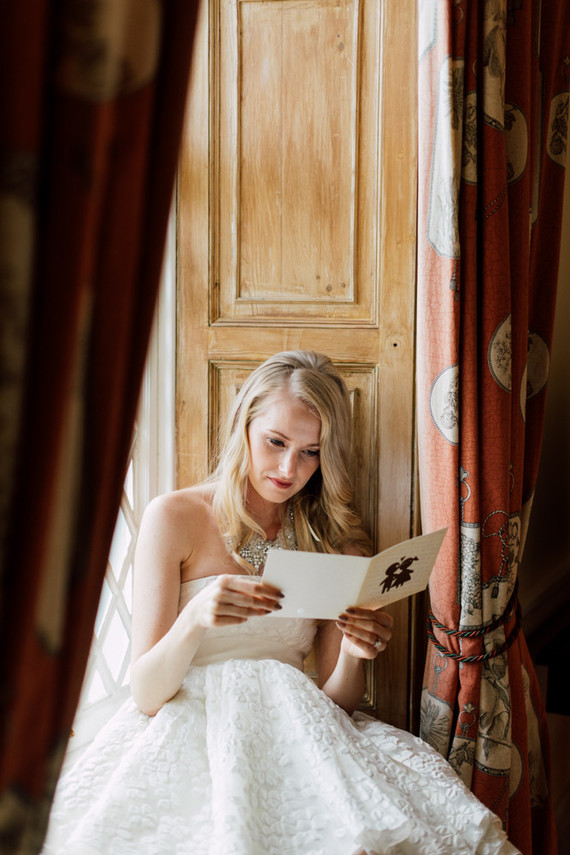 Fashionable Irish castle wedding