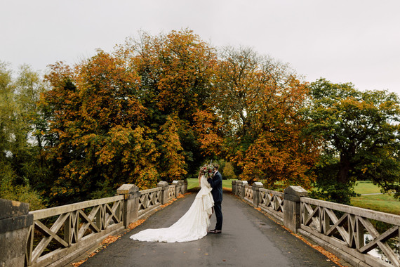 Fashionable Irish castle wedding