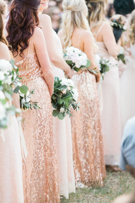 blush bridesmaid dresses