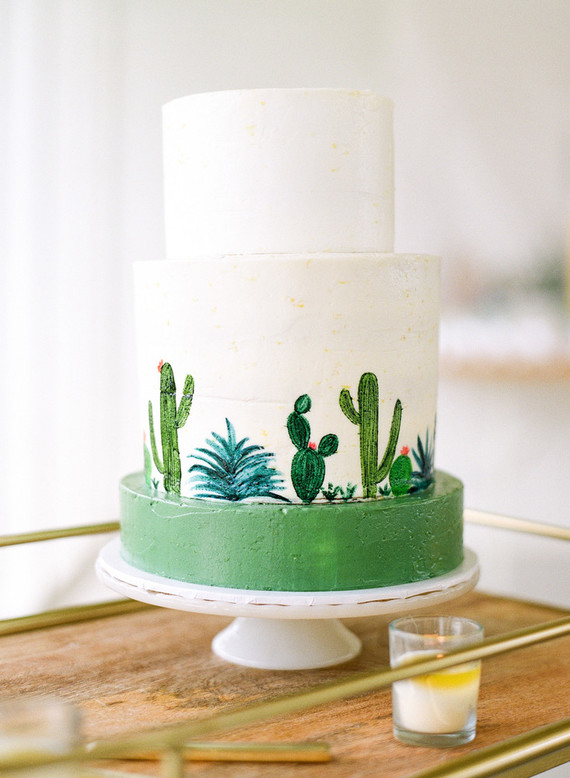 Cactus baby shower