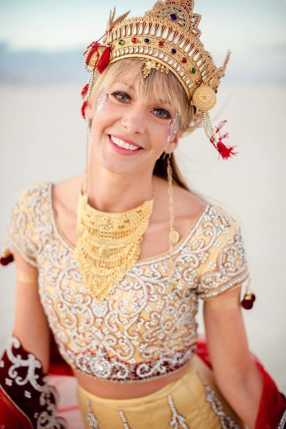 Burning Man wedding