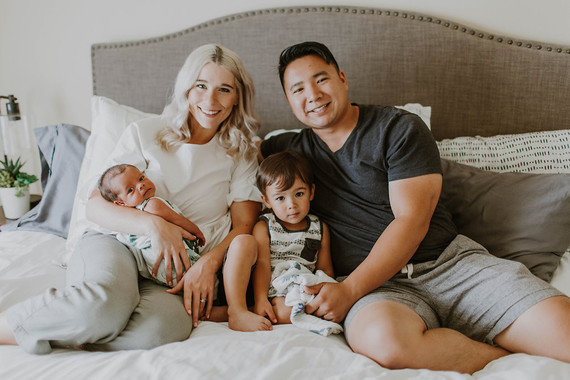 Family newborn photos