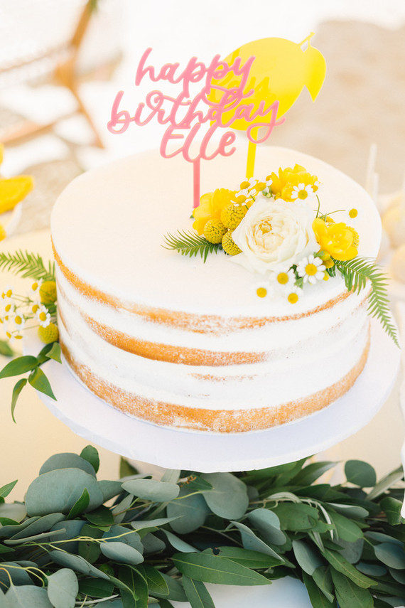 Italian Riviera beach party 1st birthday