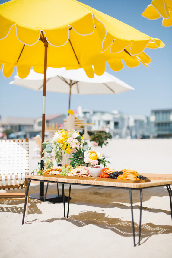 Italian Riviera beach party 1st birthday