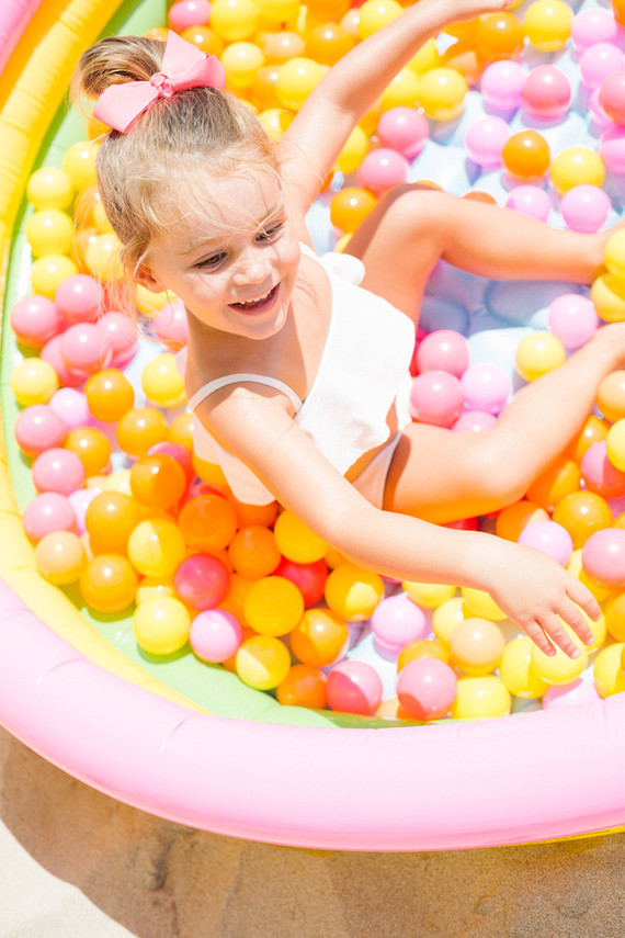 Italian Riviera beach party 1st birthday