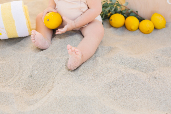 Italian Riviera beach party 1st birthday