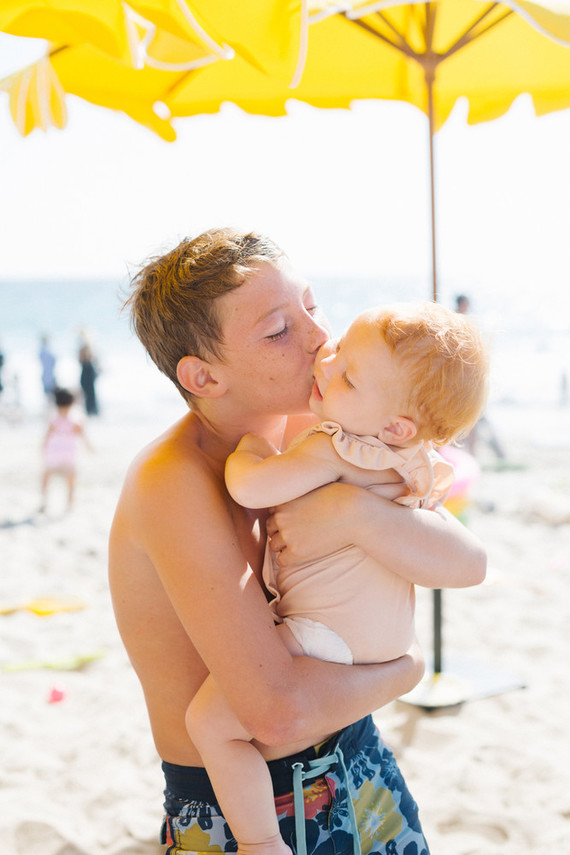 Italian Riviera beach party 1st birthday