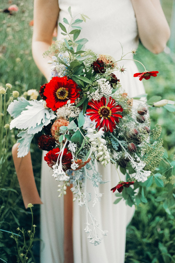 Late summer Nebraska farm elopement shoot